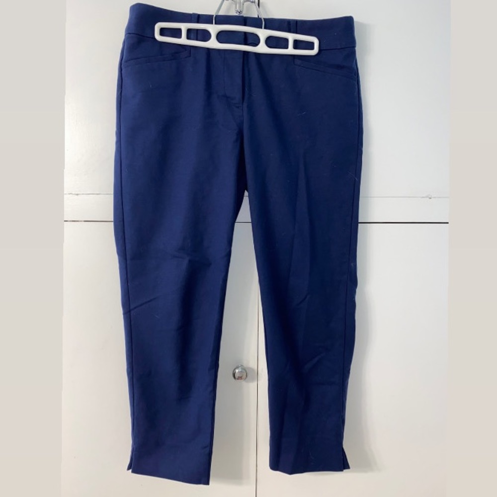 Ann Taylor Loft Marisa fit Riviera pant. Navy. Sz6